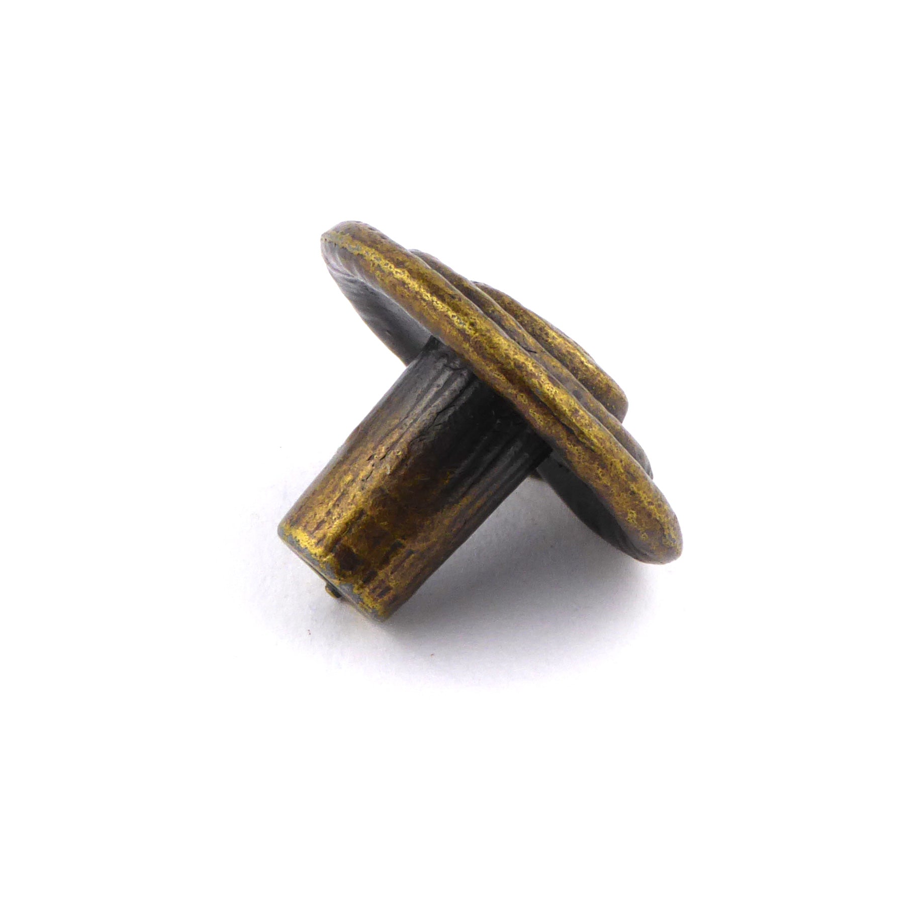 Knopf Colima Landhausstil 33mm Messing Antik brüniert