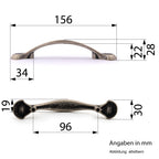 Möbelgriff SORRISO Chrom poliert 96mm