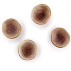 Potpourri Porzellanknöpfe Ø 42mm 4-teilig Beige/Brauntöne