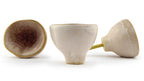 Potpourri Porzellanknöpfe Ø 42mm 4-teilig Beige/Brauntöne