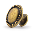 Knopf Ø 30mm Louis XVI Valenzia gold groß