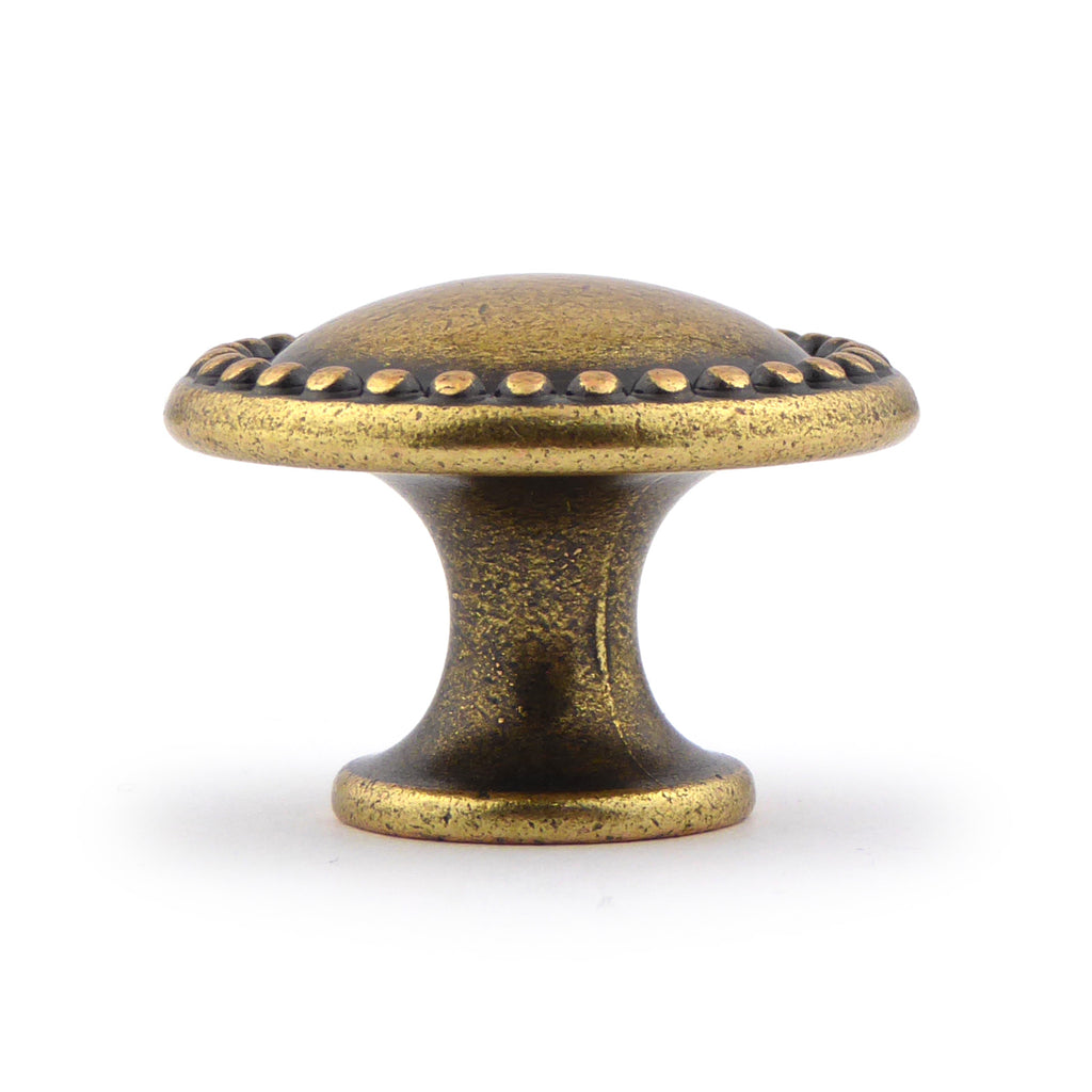 Knopf Ø 30mm Louis XVI Valenzia gold groß