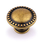 Knopf Ø 30mm Louis XVI Valenzia gold groß