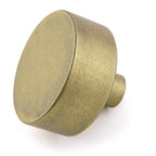 Möbelknopf Cast glatt Ø 33mm Vintage Gold
