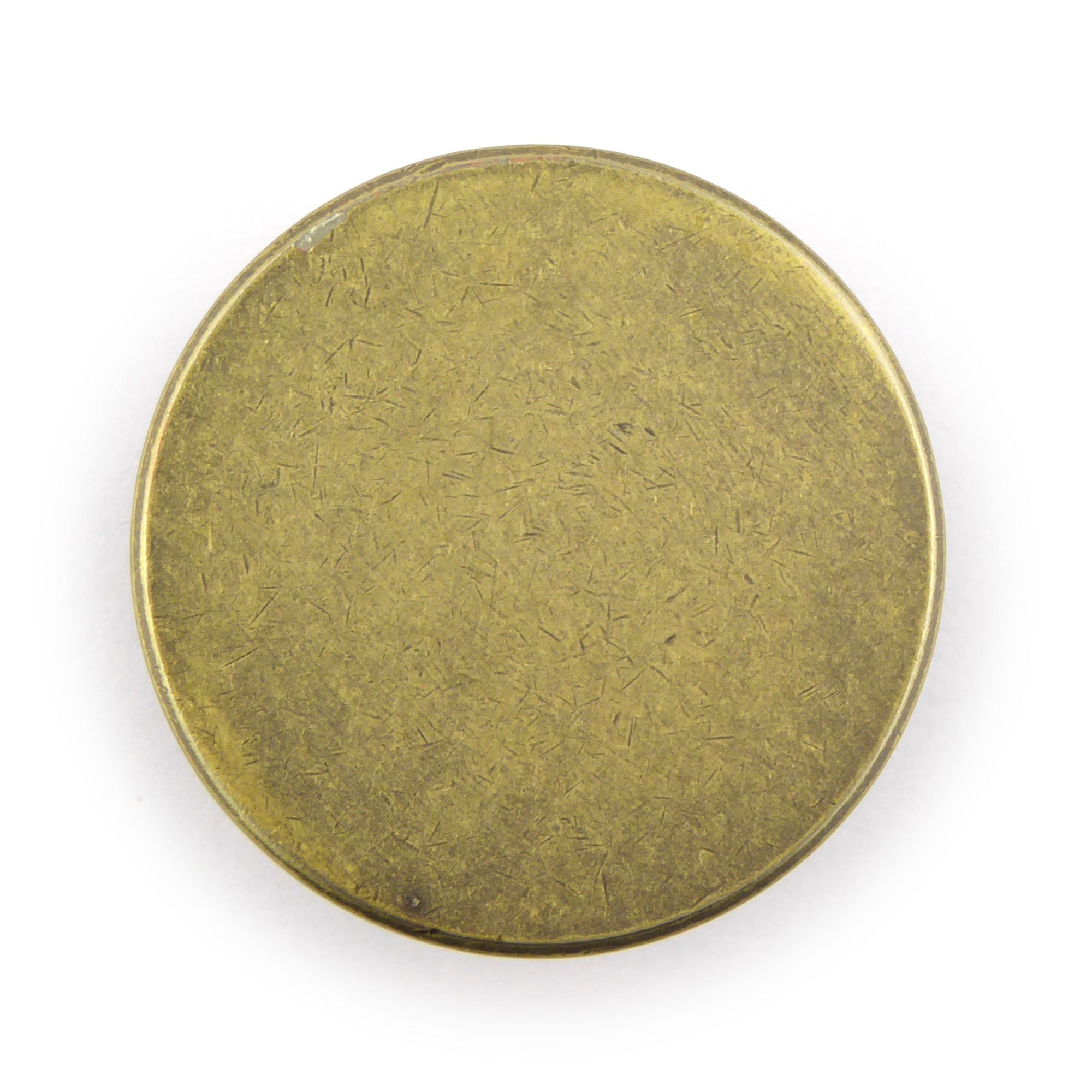 Möbelknopf Cast glatt Ø 33mm Vintage Gold