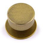 Möbelknopf Cast glatt Ø 33mm Vintage Gold