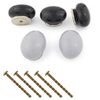 Potpourri Porzellanknöpfe oval Set 5-teilig