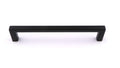 Möbelgriff Dukono 136 mm schwarz matt