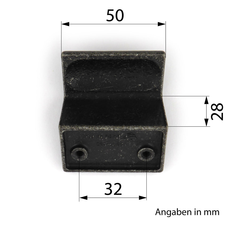 Möbelgriff Factory iron effect