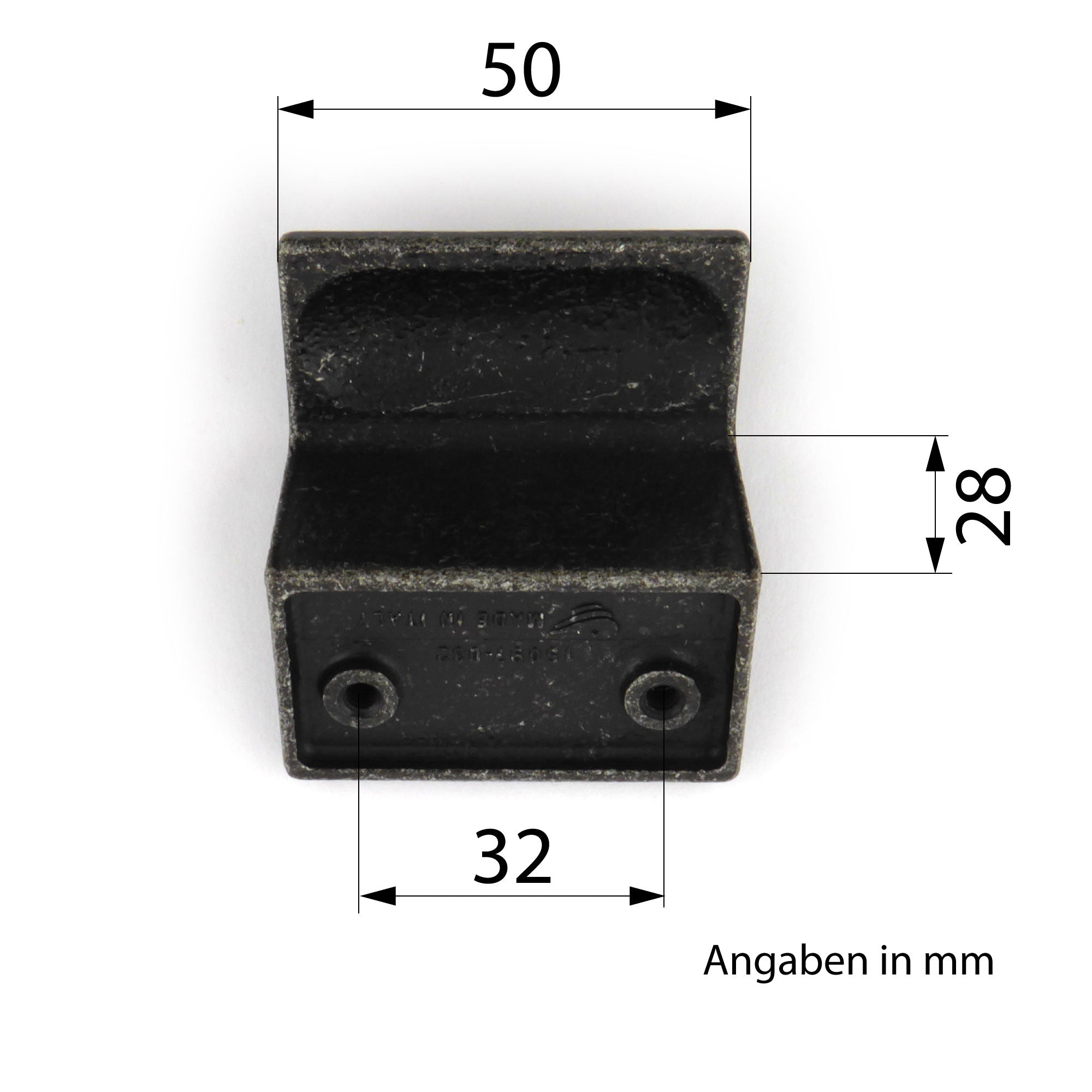 Möbelgriff Factory iron effect