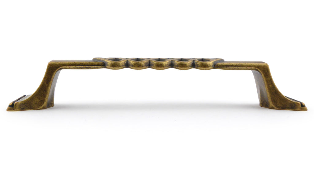 Möbelgriffe Arts - Crafts Messing Florence 166 mm