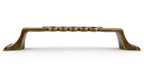 Möbelgriffe Arts - Crafts Messing Florence 166 mm