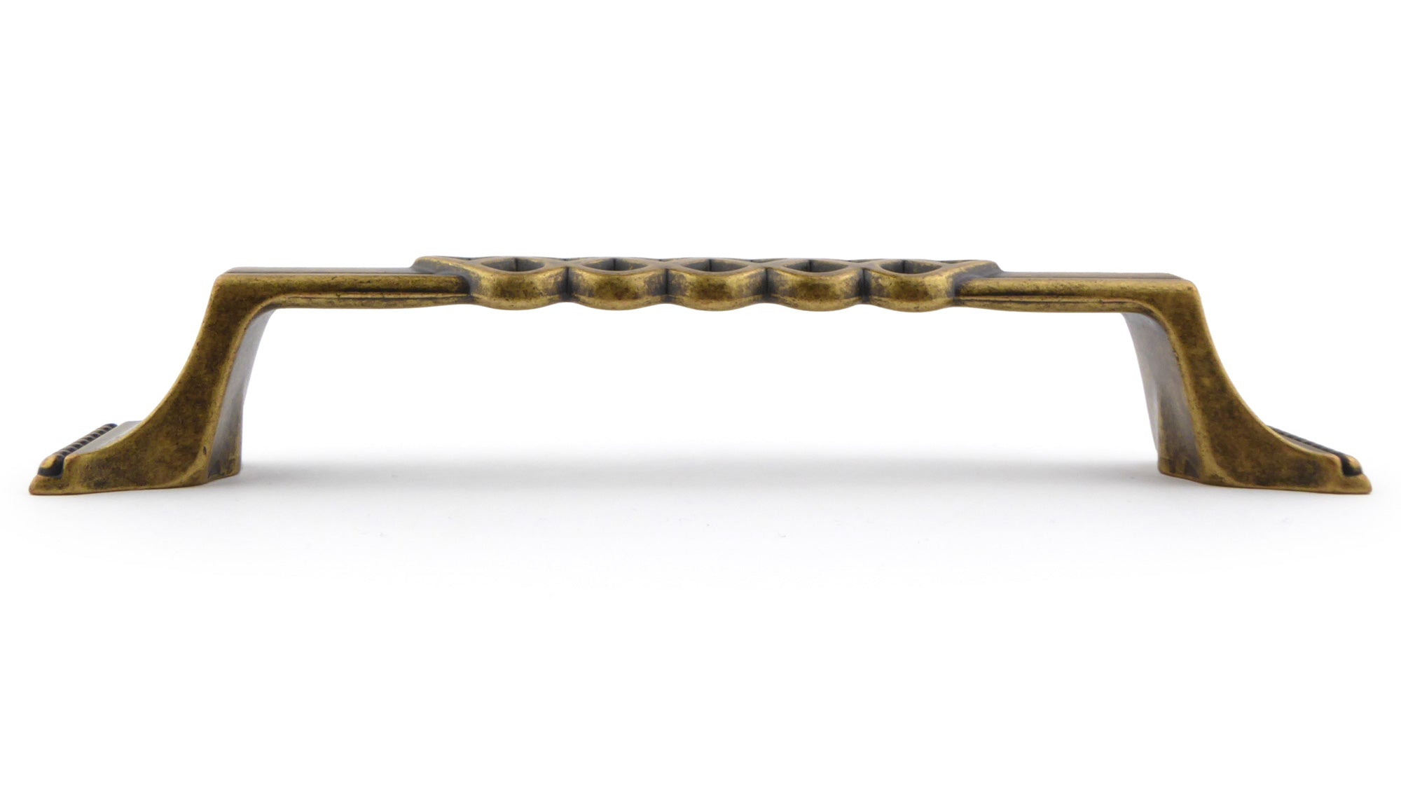 Möbelgriffe Arts - Crafts Messing Florence 166 mm