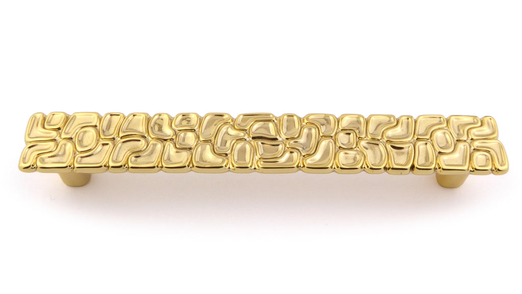 Möbelgriff Queen 128mm goldfarben