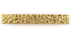 Möbelgriff Queen 128mm goldfarben