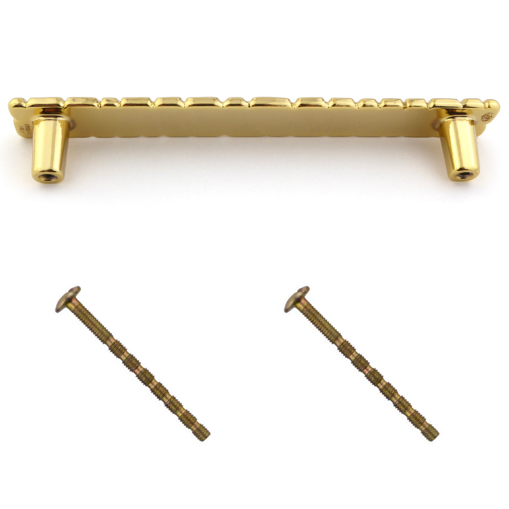Möbelgriff Queen 128mm goldfarben