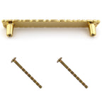 Möbelgriff Queen 128mm goldfarben