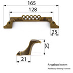 Möbelgriffe Art's & Craft's altsilbern groß