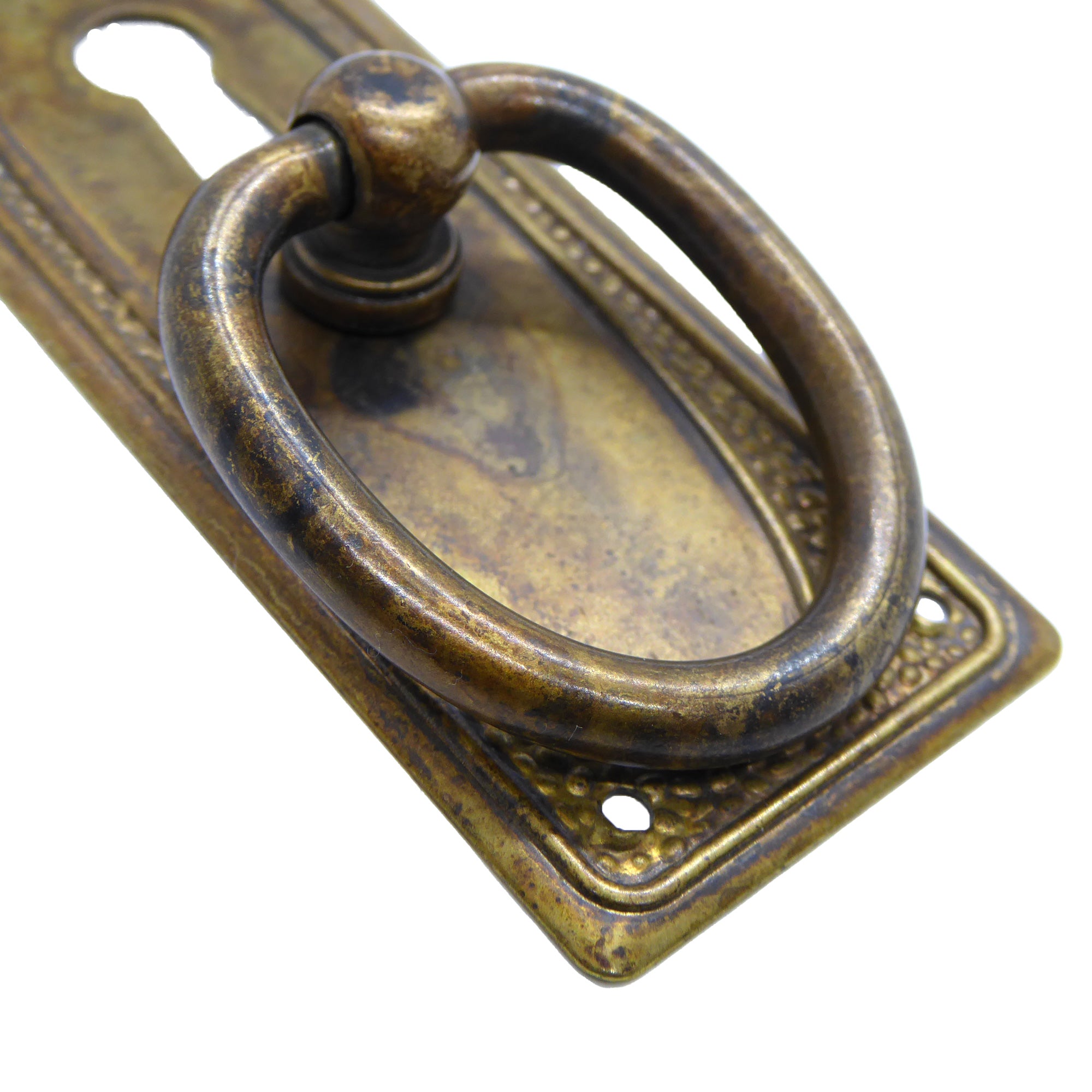 Zieher Regency Oval Messing Antik