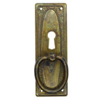 Zieher Regency Oval Messing Antik