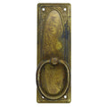 Zieher Regency Oval Messing Antik