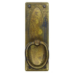Zieher Regency Oval Messing Antik