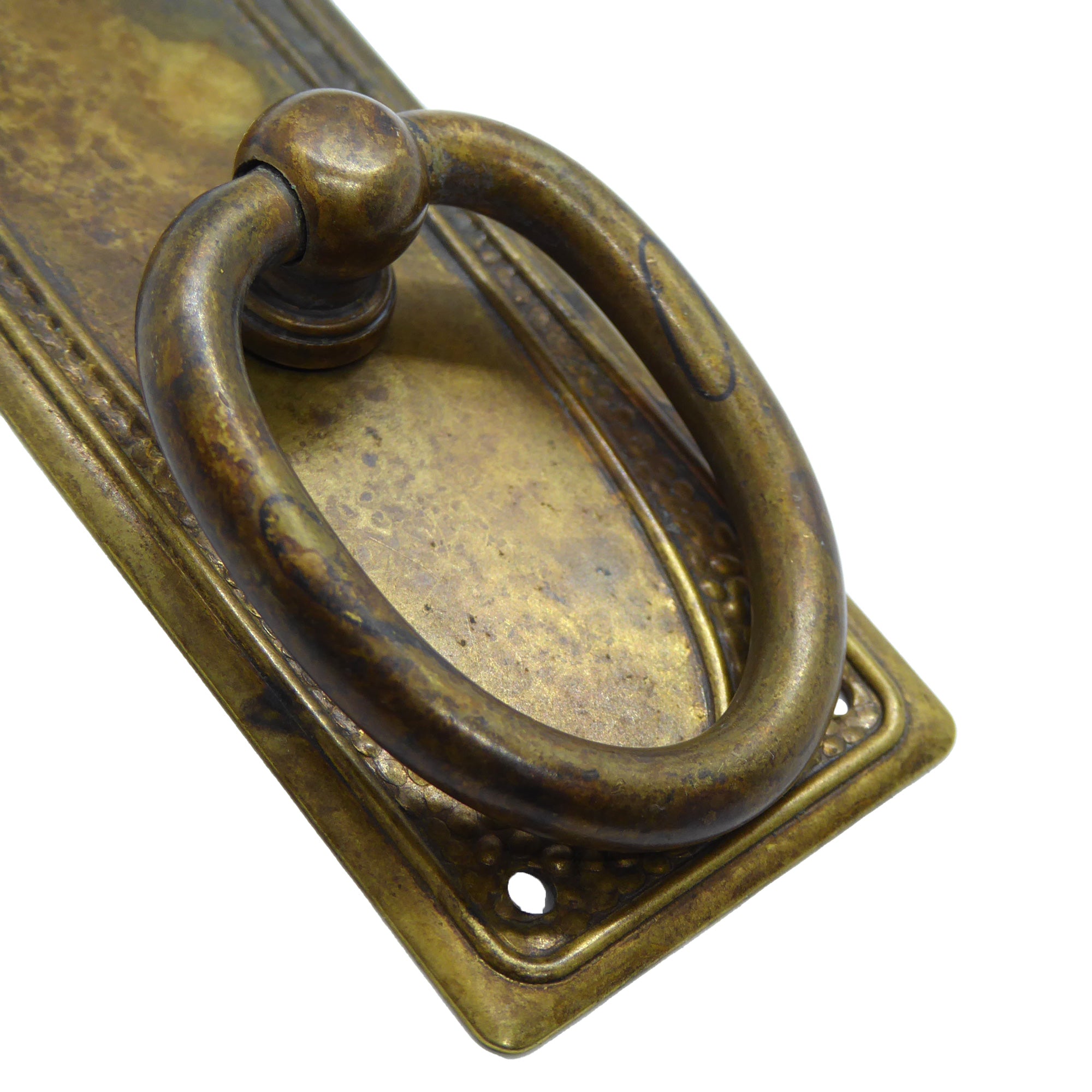 Zieher Regency Oval Messing Antik