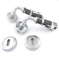 Türgriffe Set RETRO-LOOK Nickel poliert