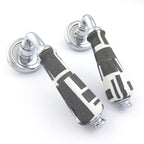 Türgriffe Set RETRO-LOOK Nickel poliert