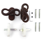 SET- 2teilig Fenstergriffe MONTSÉGUR Antikeisen Dreh- Kipp mechanismus