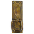 Zieher Jugendstil Mackintosh Messing Antik hoch