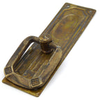 Zieher Jugendstil Mackintosh Messing Antik hoch
