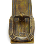 Zieher Jugendstil Mackintosh Messing Antik hoch