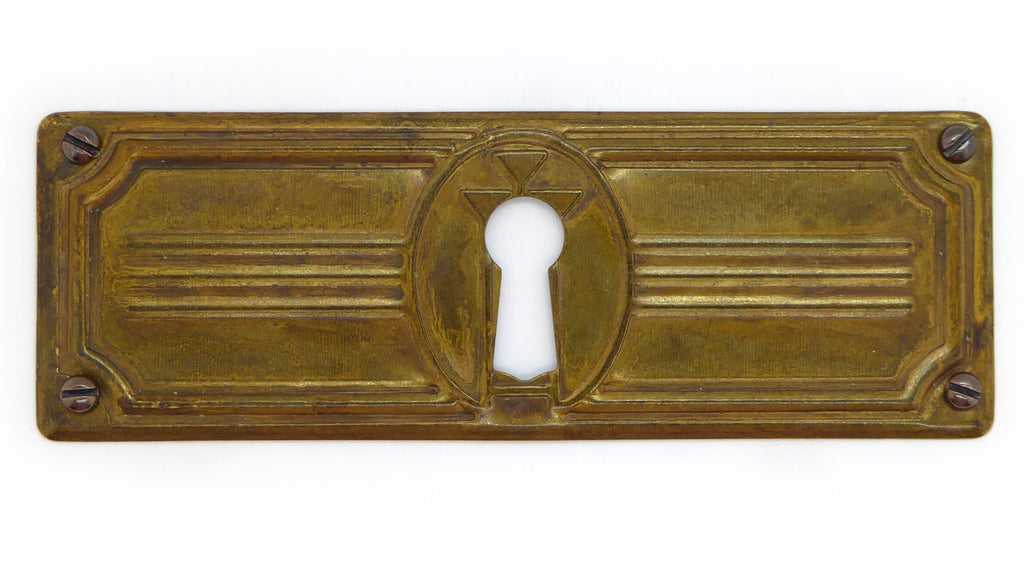 Schlüsselblatt Jugendstil Mackintosh quer