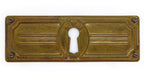 Schlüsselblatt Jugendstil Mackintosh quer