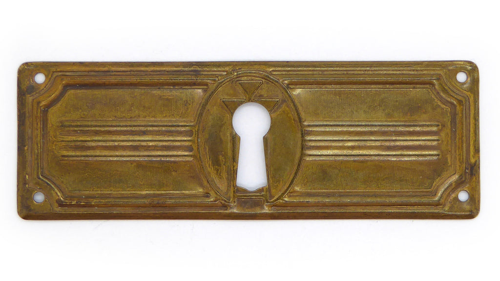 Schlüsselblatt Jugendstil Mackintosh quer
