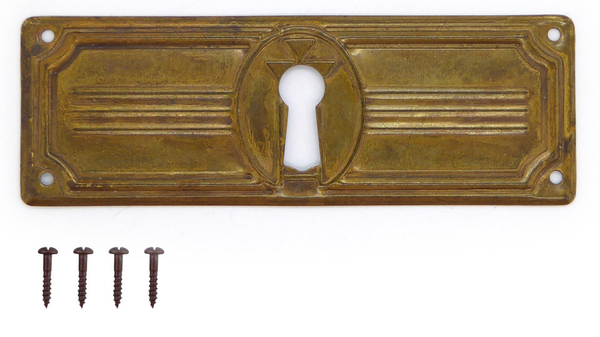 Schlüsselblatt Jugendstil Mackintosh quer