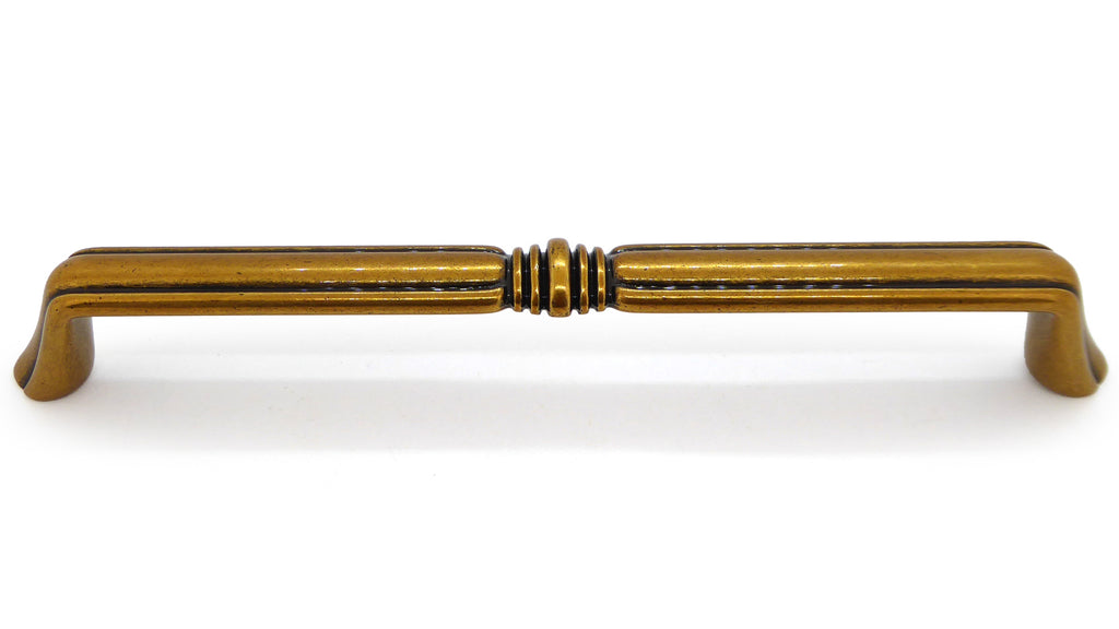 Möbelgriffe Schamal Messing Valencia golden 177mm