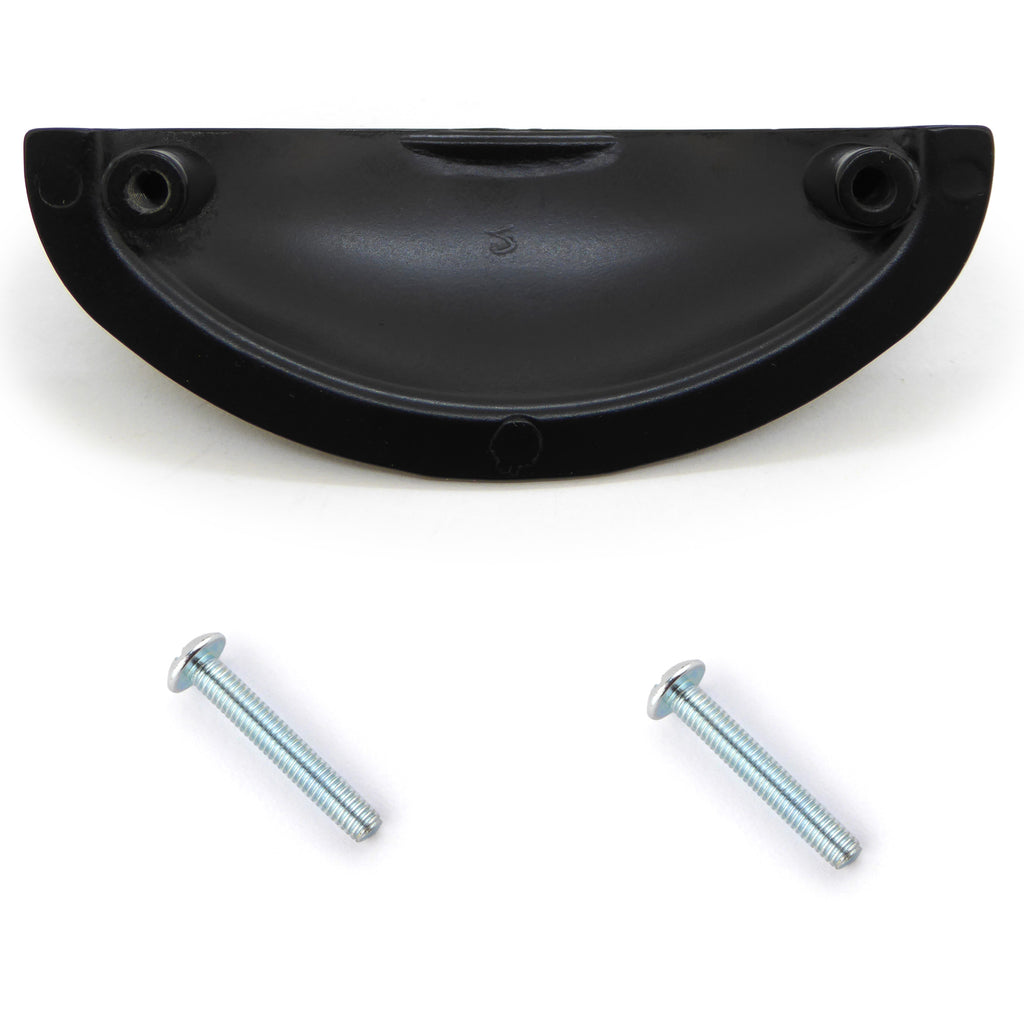 Muschelgriffe Cavo schwarz