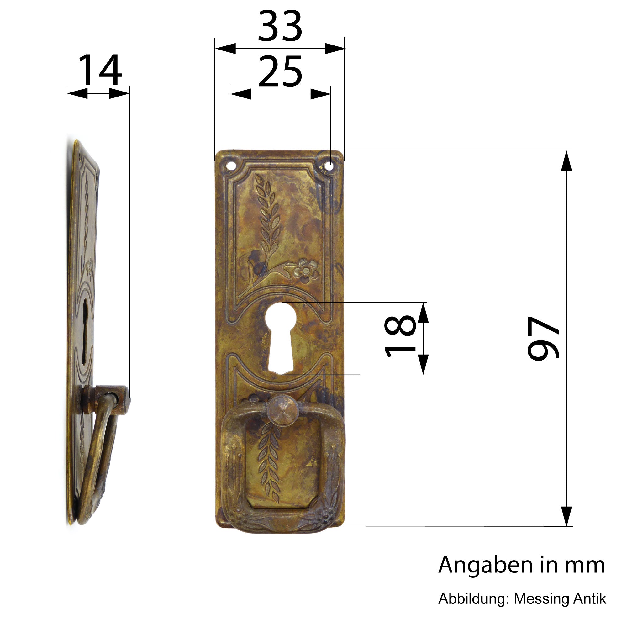 Zieher Jugendstil Liberty