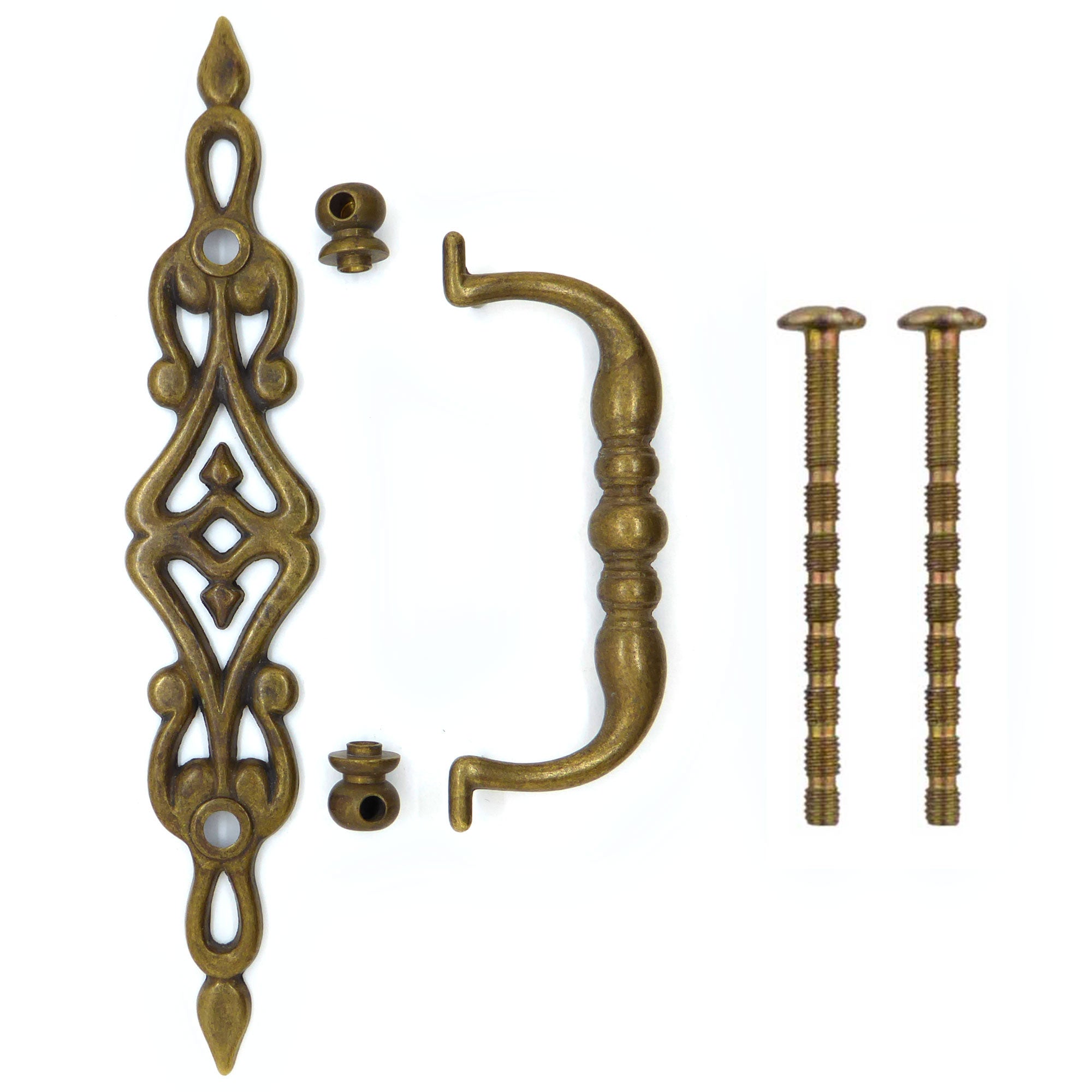 Zieher PROVENZALE Messing Antik