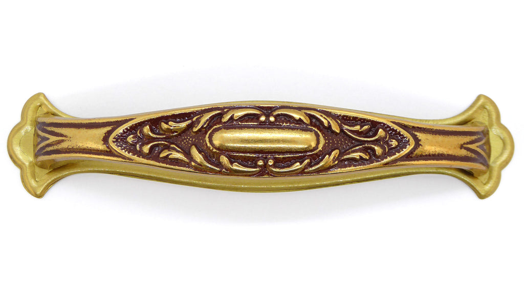 Griff Jugendstil Art déco Gold poliert