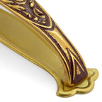 Griff Jugendstil Art déco Gold poliert