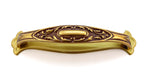 Griff Jugendstil Art déco Gold poliert