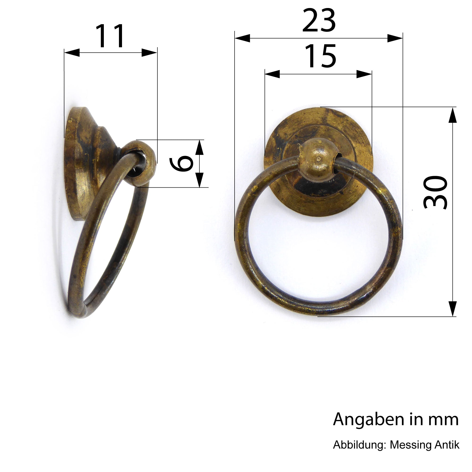 Ringzieher filigran