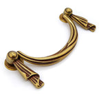 Griff mit Hängern Louis XVI Patiné golden groß
