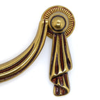Griff mit Hängern Louis XVI Patiné golden groß