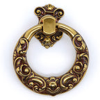 Ringzieher Louis XV Patiné golden groß