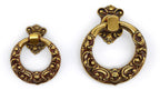 Ringzieher Louis XV Patiné golden groß