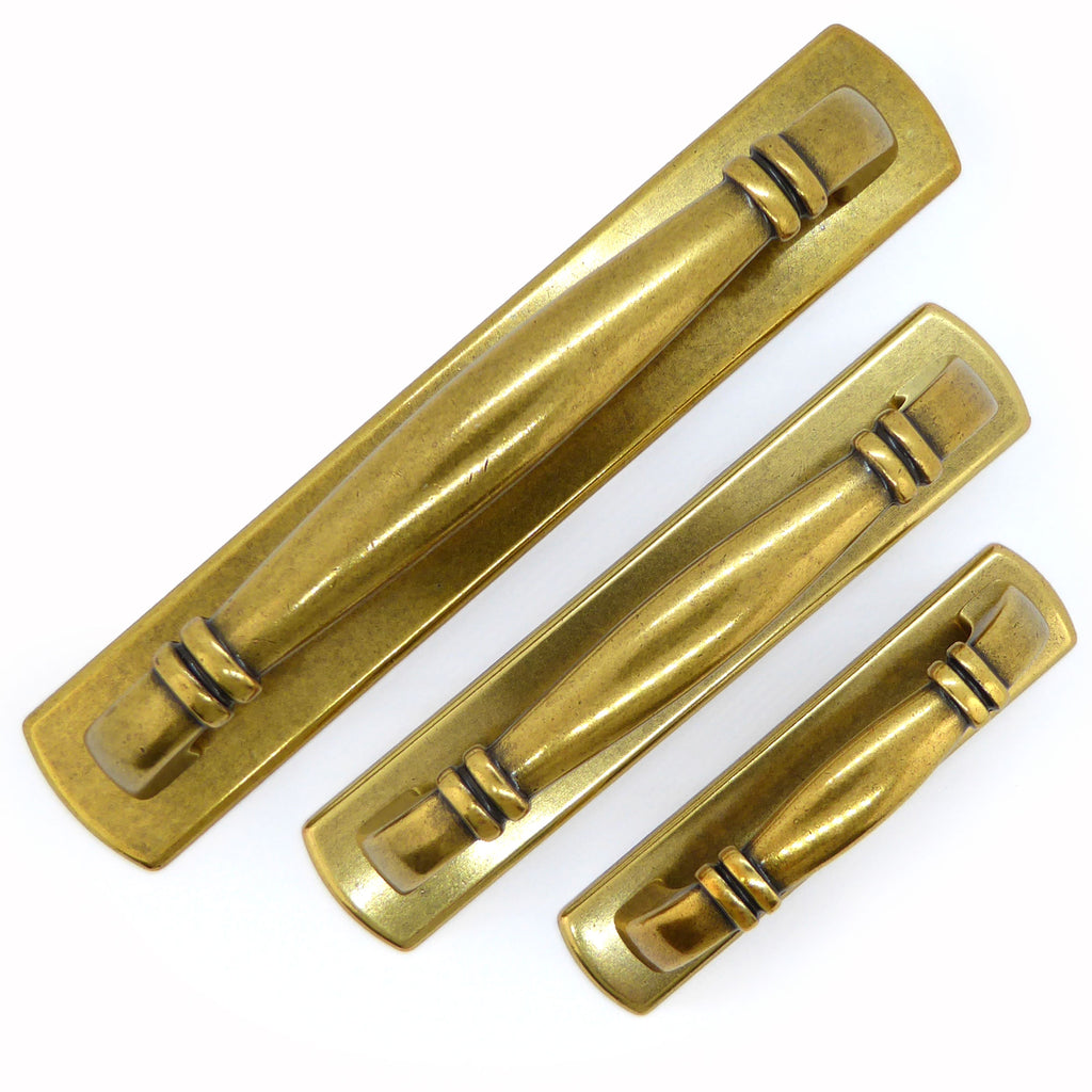 Griff mit Deckplatte Viaggio Valenzia golden